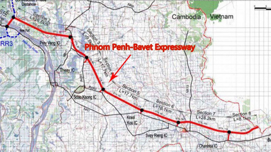 Cambodia to start construction of an expressway connecting with Vietnam